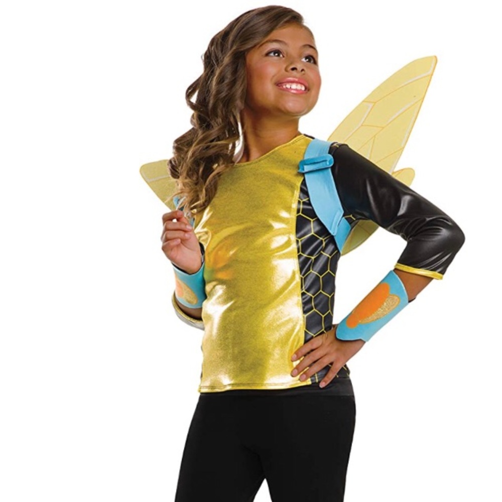 New Superhero Girls Deluxe Bumblebee Costume